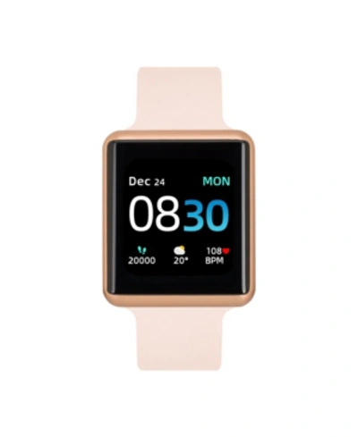 Shop Itouch Air 3 Unisex Heart Rate Blush Strap Smart Watch 40mm
