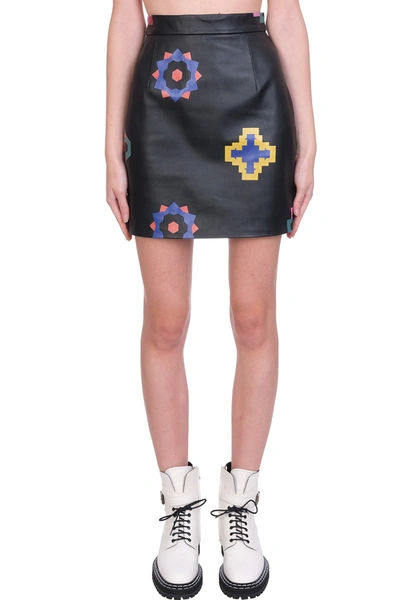 Shop Kirin Skirt In Black Viscose
