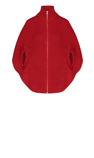 Shop Mm6 Maison Margiela Sweater In Red