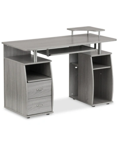 Shop Rta Products Techni Mobili Storage Desk In Grey