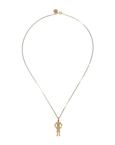 Shop Malaika Raiss Necklace In Gold