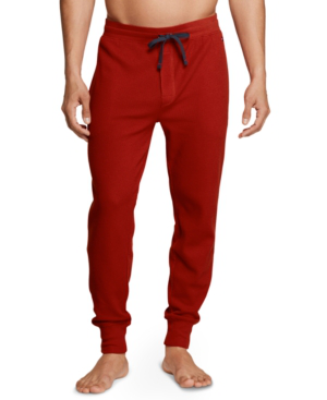 red tommy hilfiger joggers