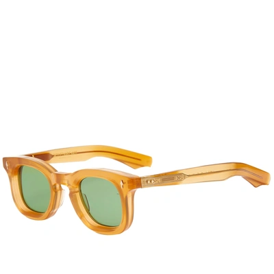 Shop Jacques Marie Mage Loewy Sunglasses In Yellow