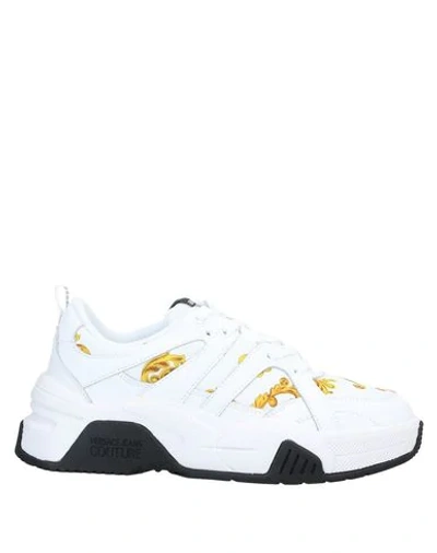 Shop Versace Jeans Couture Sneakers In White