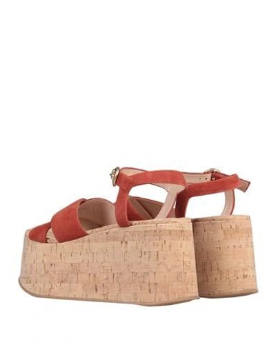 Gianvito Rossi Sandals In Red