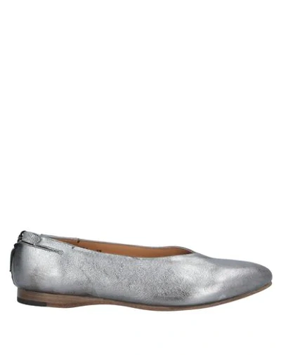 Shop Silvano Sassetti Ballet Flats In Silver