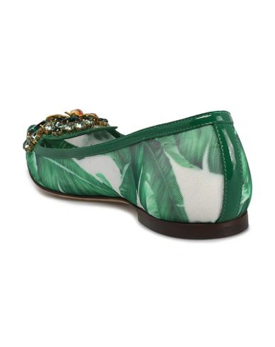 Shop Dolce & Gabbana Loafers In Green