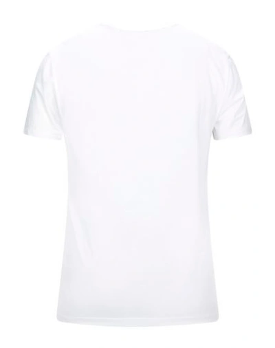 Shop Patrizia Pepe Man T-shirt Grey Size S Lyocell, Cotton