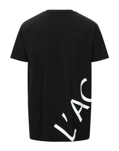 Shop Alessandro Dell'acqua T-shirts In Black