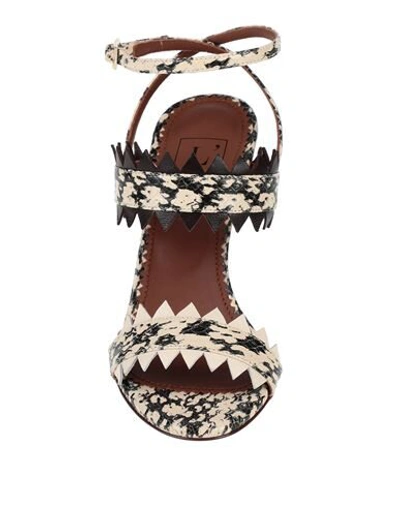 L'autre Chose Sandals In White