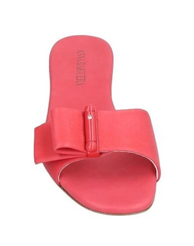 Anna Baiguera Sandals In Red