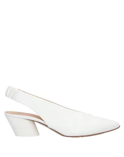 Shop Halmanera Pumps In White