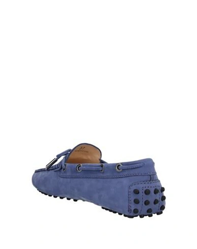 Tod's Loafers In Purple
