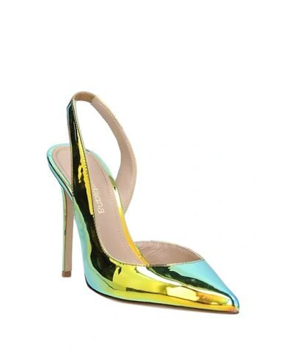 Shop Aldo Castagna Pumps In Yellow