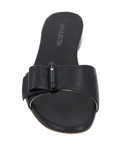 Shop Anna Baiguera Woman Sandals Black Size 7 Soft Leather