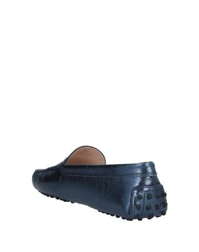 Tod's Loafers In Dark Blue