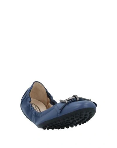 Tod's Ballet Flats In Blue