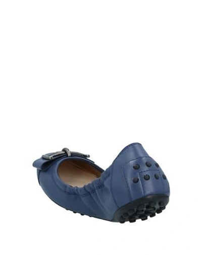 Tod's Ballet Flats In Blue