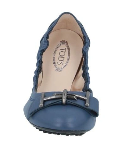 Tod's Ballet Flats In Blue