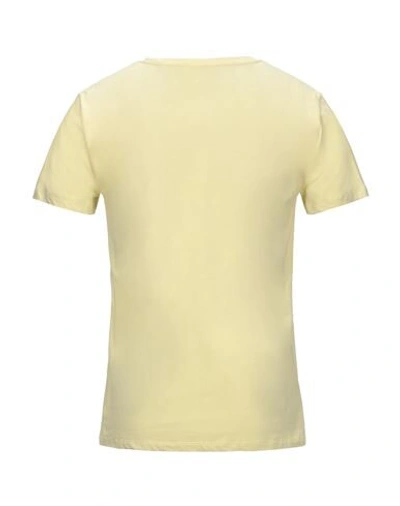 Shop Celine Man T-shirt Yellow Size S Cotton