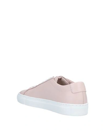 Shop Common Projects Sneakers In Light Pink