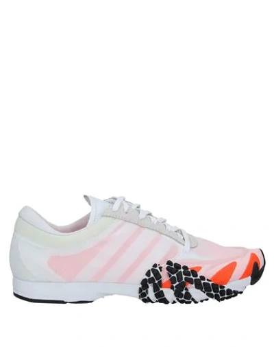 Shop Y-3 Woman Sneakers White Size 10.5 Soft Leather, Textile Fibers