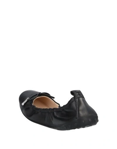 Tod's Ballet Flats In Black