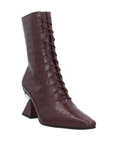 Shop Yuul Yie Ankle Boots In Maroon