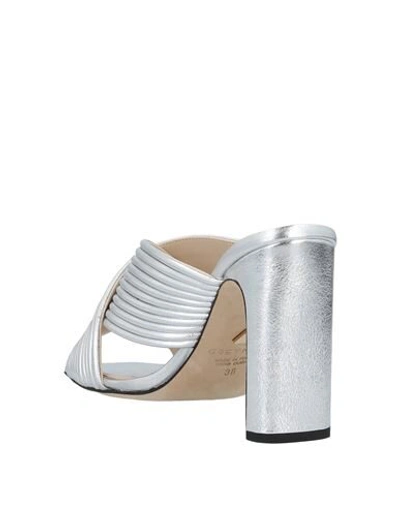 Shop Greymer Sandals In Silver