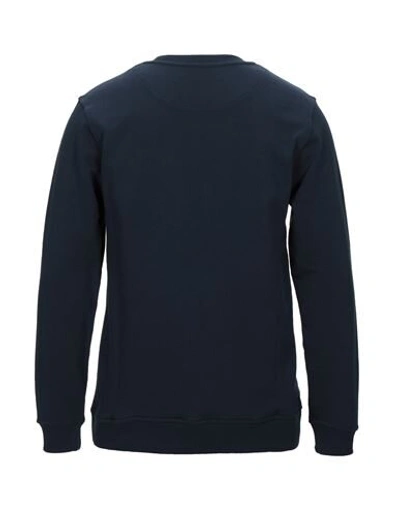 Shop Frankie Morello Sweatshirts In Dark Blue