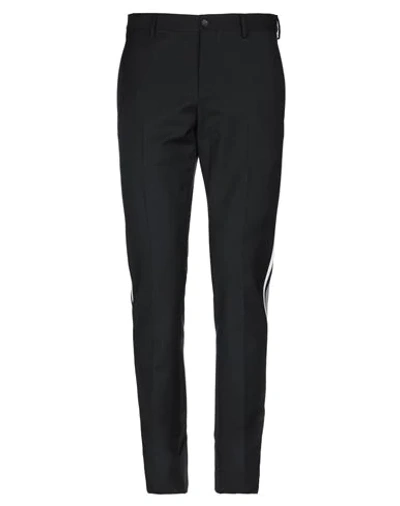 Shop Valentino Garavani Man Pants Black Size 30 Wool, Mohair Wool, Polyester, Polyamide