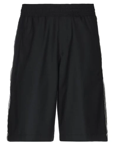 Shop Neil Barrett Shorts & Bermuda Shorts In Black