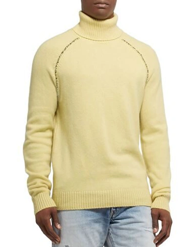 Shop Alanui Turtlenecks In Yellow