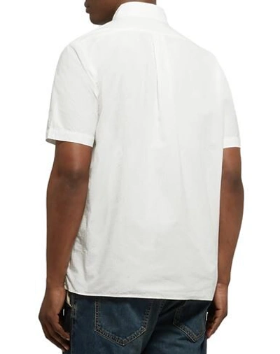 Shop Human Made Solid Color Shirt In White