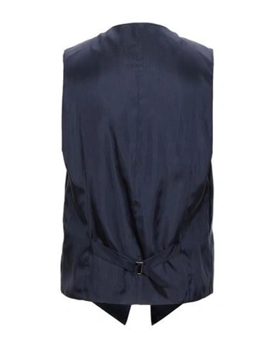 Shop Alessandro Dell'acqua Vests In Dark Blue