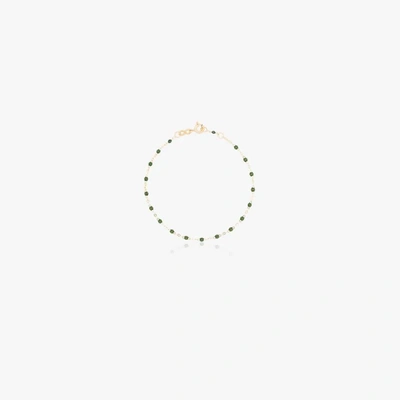 Gigi Clozeau 18k Yellow Gold Classic Gigi 17 Cm Beaded Bracelet In Gold