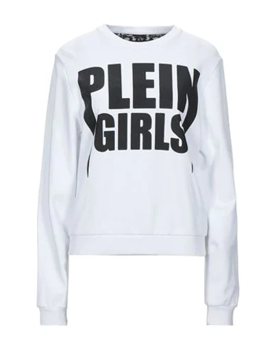 Shop Philipp Plein Sweatshirts In White