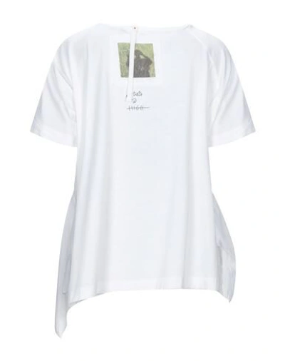 Shop High By Claire Campbell High Woman T-shirt White Size Xl Cotton