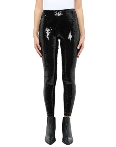 Shop Saint Laurent Leggings In Black