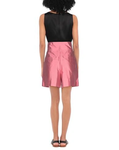 Shop Dolce & Gabbana Woman Shorts & Bermuda Shorts Pink Size 8 Silk