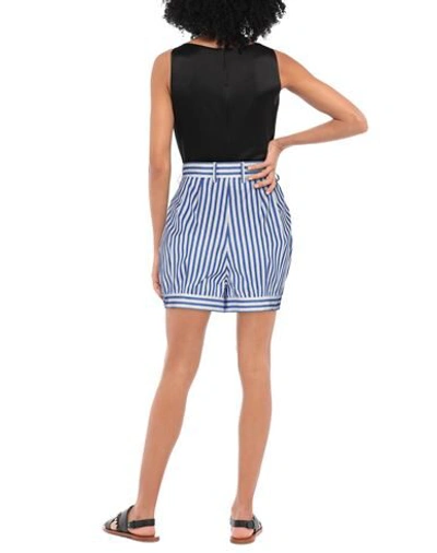 Shop Prada Woman Shorts & Bermuda Shorts Blue Size 4 Cotton