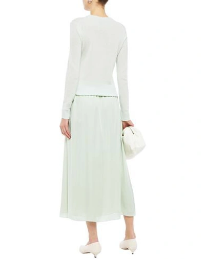 Shop Theory Long Skirts In Light Green