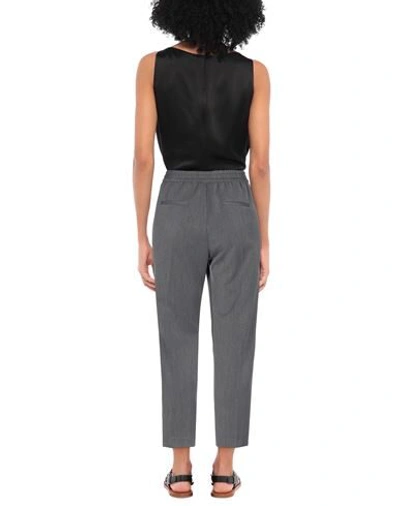 Shop Clips Woman Pants Grey Size Xxl Polyester, Viscose, Elastane