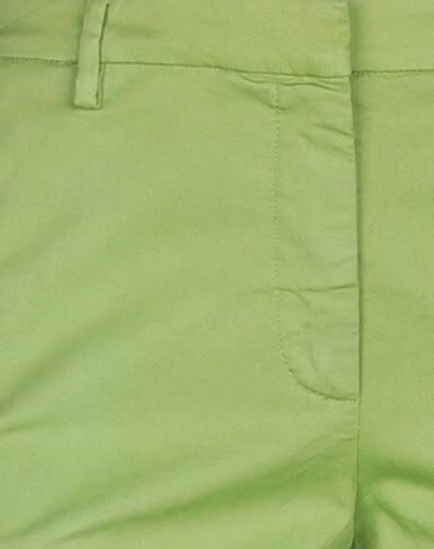 Shop True Royal Woman Pants Light Green Size 6 Cotton, Elastane