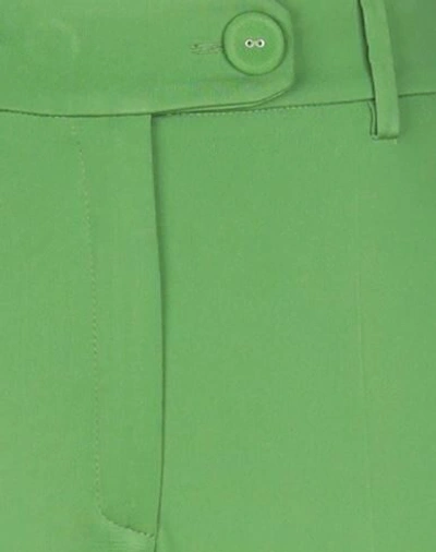 Shop True Royal Woman Pants Green Size 8 Virgin Wool, Polyamide, Elastane