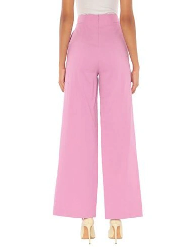Shop Pinko Woman Pants Light Purple Size 10 Linen, Viscose, Elastane