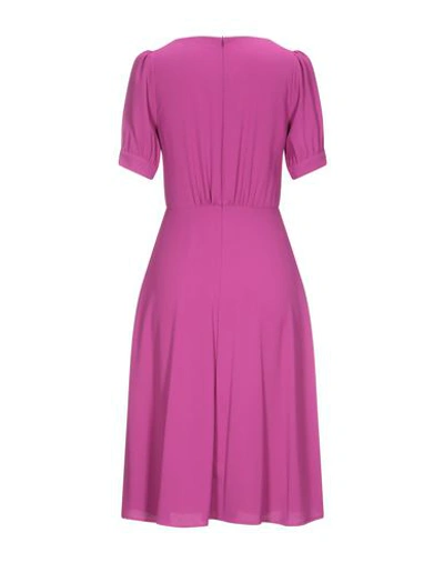 Shop Paul & Joe Woman Midi Dress Purple Size 4 Polyester