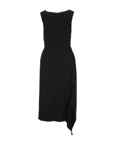 Boutique Moschino Midi Dresses In Black