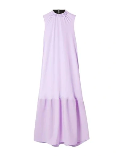 Shop Tibi 3/4 Length Dresses In Lilac