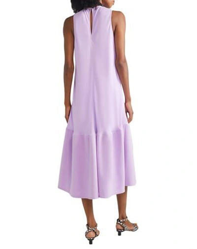 Shop Tibi 3/4 Length Dresses In Lilac